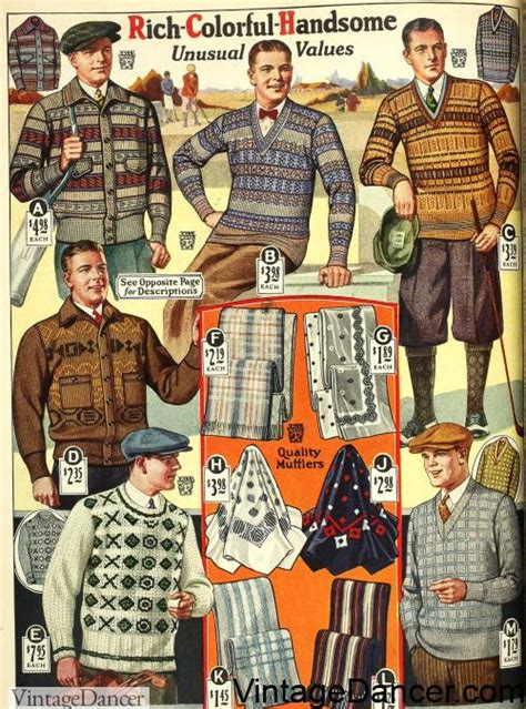 1920s jumper|1920s cardigans for men.